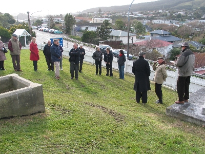 Cemetery book launch ceremony